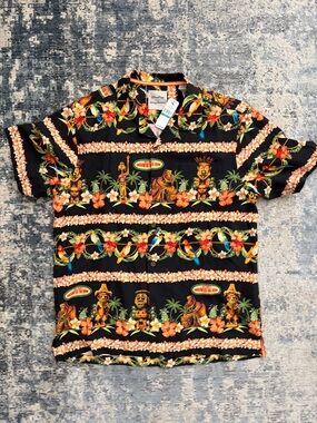 Tommy Bahama Disney’s Tiki Room Aloha Shirt
